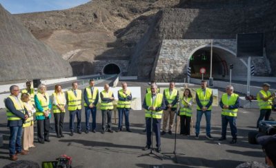 El Gobierno de Canarias pone en servicio los t&uacute;neles de Faneque