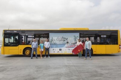 Presentaci&oacute;n del dise&ntilde;o del cartel del primer Festival Internacional de Longboard Oleaje Gran Canaria