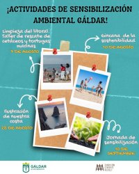 G&aacute;ldar organiza actividades de sensibilizaci&oacute;n ambiental en el litoral del municipio