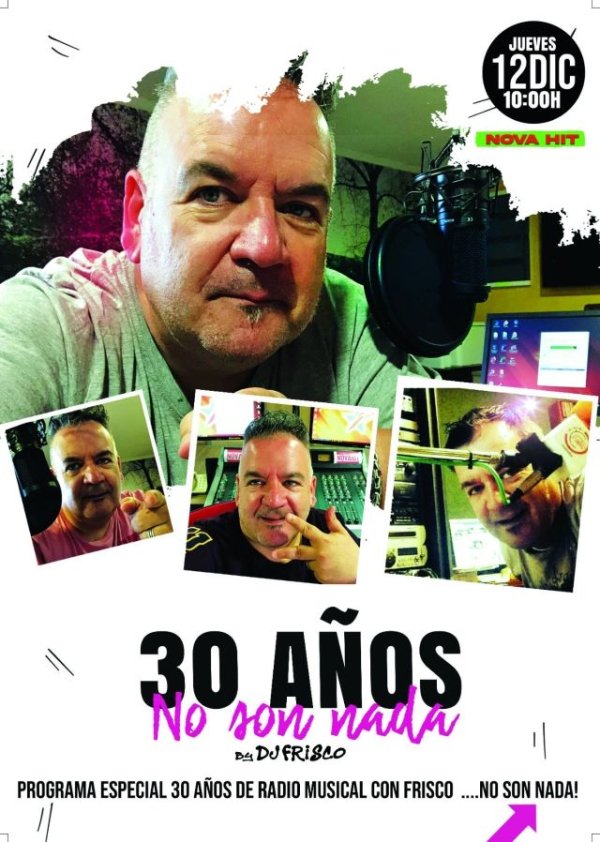 Frisco Taibo : 30 años de radio ....no son nada!