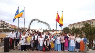 Emoción, tradiciones y convivencia en el Centro Ocupacional Comarcal Santa María de Guía en la celebración del Día de Canarias