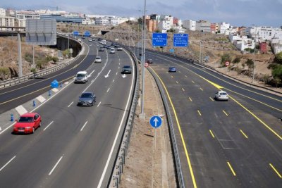 Ya est&aacute; abierto el sentido norte de la Circunvalaci&oacute;n de la capital grancanaria