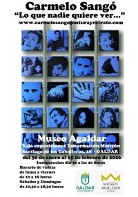 G&aacute;ldar: Carmelo Sang&oacute; expone en el Museo Ag&aacute;ldar &ldquo;Lo que nadie quiere ver&hellip;&rdquo;, una mirada cruda sobre la indigencia