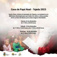 Tejeda: El pr&oacute;ximo fin de semana se instalar&aacute; la 'Casa de Pap&aacute; Noel, Tejeda 2023'