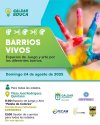 G&aacute;ldar: La Plaza Jos&eacute; Rodr&iacute;guez Quintana acoger&aacute; el 24 de agosto una nueva edici&oacute;n de &lsquo;Barrios Vivos&rsquo;, el espacio de juego y arte de G&aacute;ldar Educa