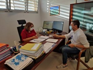 El Área de Salud de Fuerteventura se reúne con el colectivo Altihay