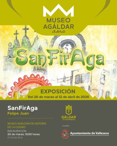 El artista Felipe Juan llega al Museo Ag&aacute;ldar con la exposici&oacute;n &lsquo;SanFirAga&rsquo;