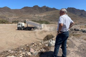 El Ayuntamiento de La Aldea de San Nicolás finaliza los trabajos de acondicionamiento en diversas vías y zonas de aparcamiento