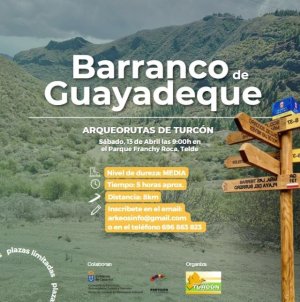 Senderismo: ARQUEORUTAS. Barranco de Guayadeque cuna de tradición y canariedad