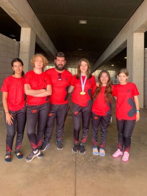 La selección gomera de atletismo participa este fin de semana en el Campeonato de Canarias