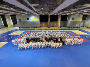 Más de 150 niños y niñas participan este fin de semana en un clinic de Karate con Selección Española en el Gran Canaria Arena