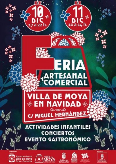 Villa de Moya: Feria Artesanal y Comercial