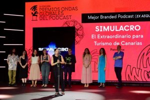 ‘Simulacro’ de Turismo de Canarias recibe el Premio Ondas avalado por el público y la industria del pódcast
