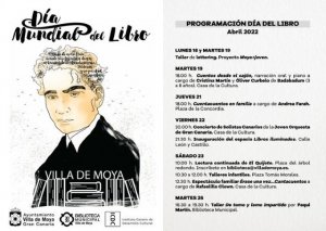 La Villa de Moya conmemora el Día del Libro con un amplio programa de actividades para toda la familia