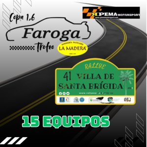Automovilismo: Primera prueba de una apasionante Copa Faroga 1.6, Trofeo Pastelería La Madera