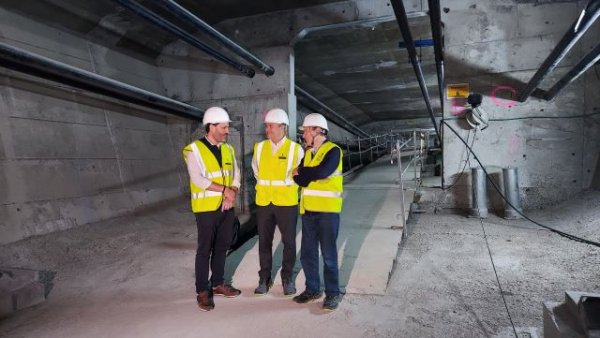 El Cabildo ultima la instalación de los últimos tendones que darán 100 años de estabilidad al viaducto del Guiniguada