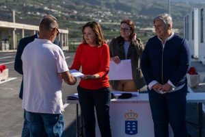 Vivienda entrega las últimas viviendas modulares en los Llanos de Aridane a familias afectadas por el volcán