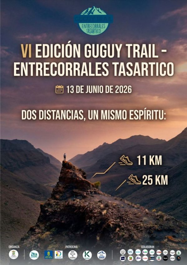 VI Guguy Trail Entrecorrales Tasartico: deporte y naturaleza se dan la mano este s&aacute;bado en La Aldea de San Nicol&aacute;s