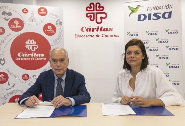 Fundaci&oacute;n DISA se suma al llamamiento de C&aacute;ritas Diocesana de Canarias