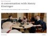 Los cinco puntos principales de la entrevista de Kissinger sobre el orden mundial emergente