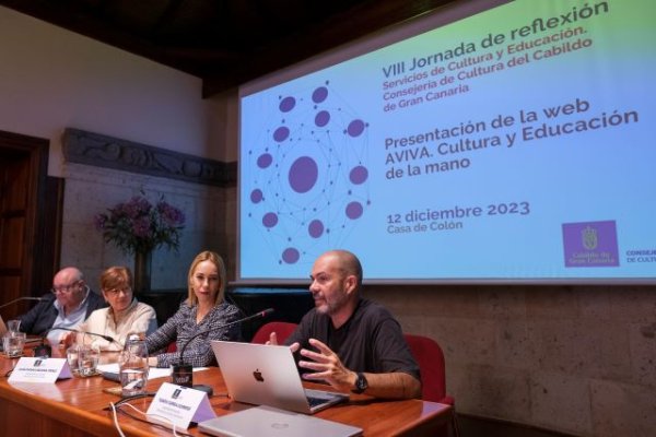 ‘AVIVA. Cultura y Educación de la mano en Gran Canaria’ ya es una realidad, nueva página web www.avivaculturagc.com