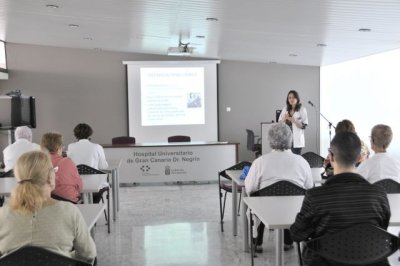 El Aula de Pacientes del Hospital Doctor Negrín organiza más de 40 charlas educativas para el próximo trimestre