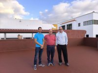 G&aacute;ldar: La A.V. &ldquo;Amagro&rdquo; y &ldquo;Tagoror Ajei&rdquo;, se unen para impermeabilizar la cubierta de la entidad vecinal.