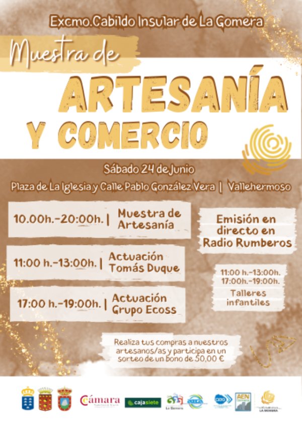 La Gomera: Vallehermoso reúne a una veintena de oficios artesanos en una nueva muestra del sector