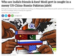 Korybko a Shekhar Gupta: La situaci&oacute;n geoestrat&eacute;gica de la India no es tan desordenada como parece