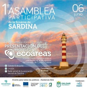 Gáldar: El Consejo de Barrio &#039;Costa y Salitre&#039; acoge la presentación del proyecto de ecoárea para el Puerto de Sardina