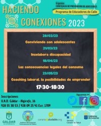 Gáldar: El programa &#039;Educadores de Calle&#039; llevará a cabo charlas que fomentan la conexión entre los participantes y su comunidad