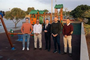 Gáldar completa la renovación integral del parque Don Juan Aguiar de Sardina