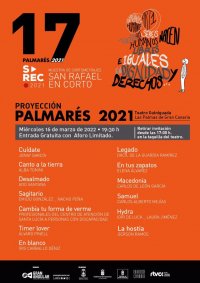 Proyecci&oacute;n del palmar&eacute;s oficial de la 17&ordm; edici&oacute;n de la Muestra de Cortometrajes San Rafael en Corto