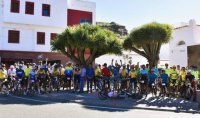 Agaete ha sido hoy epicentro de ciclismo con la salida de la etapa Skoda – Oeste &amp; Sur