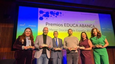 El docente canario Ricardo Acosta, Premio EDUCA ABANCA al Mejor Docente de España 2025 de Primaria