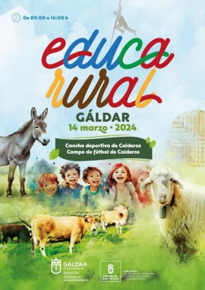 Gáldar: Caideros acoge el jueves un encuentro con más de 300 alumnos y alumnas del municipio para fomentar la educación rural