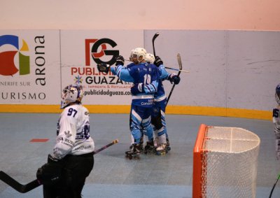 Hockey Línea: El Arona Tenerife Guanches suma una nueva victoria, en los penaltis, ante Tres Cantos PC