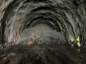 Obras Públicas inicia el calado del primero de los túneles de Faneque en las obras de la carretera de La Aldea