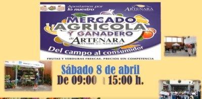 Artenara: Próximo sábado 8 de abril, en la Plaza de San Matías, Mercadillo Agrícola y Ganadero