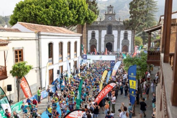 Teror vivió la gran fiesta de la XII Aguas de Teror Trail-Desafío de los Picos