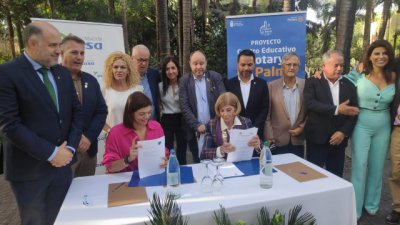 Un paso m&aacute;s en la reconstrucci&oacute;n de las escuelas arrasadas por el volc&aacute;n