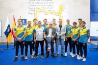 Recepci&oacute;n del Cabildo de Gran Canaria al MolinaSport, campe&oacute;n europeo de Hockey L&iacute;nea