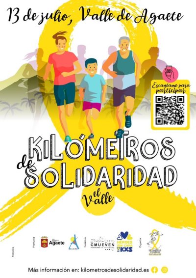 La Villa de Agaete acogerá la carrera Kilómetros de Solidaridad