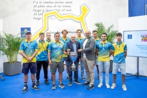 El Cabildo de Gran Canaria felicita al Club Molina Sport tras proclamarse campeón de la Supercopa de España de Hockey en Línea