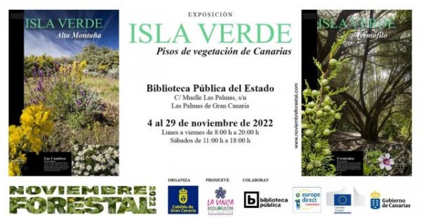 La Exposición “Isla Verde”, llega a la Biblioteca Pública del Estado en Las Palmas De Gran Canaria