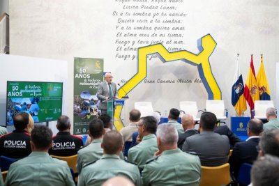 El presidente del Cabildo, Antonio Morales, resaltó en el acto del 50 aniversario de la legislación ambiental en España la enorme riqueza natural de la isla y la necesidad de su preservación
