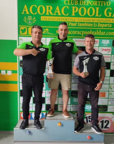 Finalizado el Open de Pool 2022 Ciudad de G&aacute;ldar, Fiestas de Santiago Ap&oacute;stol