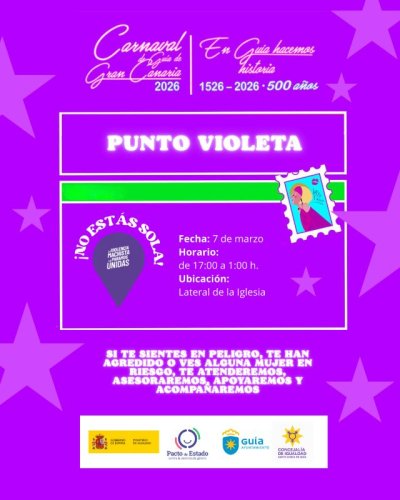 Gu&iacute;a celebrar&aacute; este s&aacute;bado su Cabalgata de Carnaval con tem&aacute;tica ochentera y un Punto Violeta de Seguridad