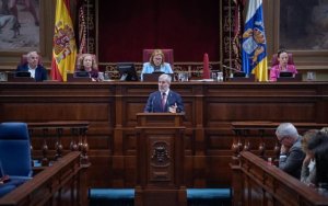 Fernando Clavijo pide unidad pol&iacute;tica para abordar el reto demogr&aacute;fico ante el Estado y la Uni&oacute;n Europea
