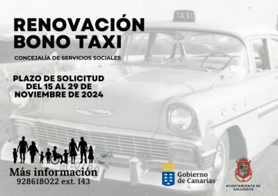 El Bono Taxi de Valleseco todo un referente en las medianías de Gran Canaria